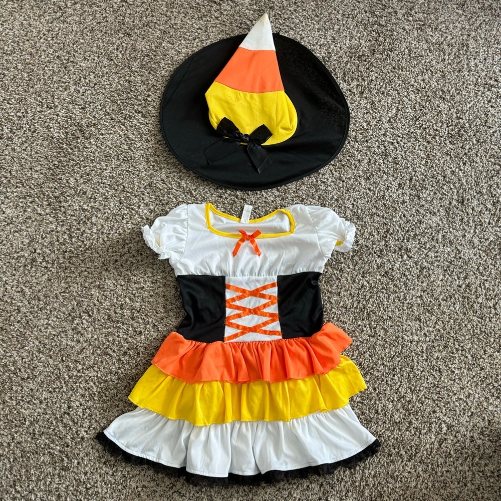 Candy Corn Kids Costume